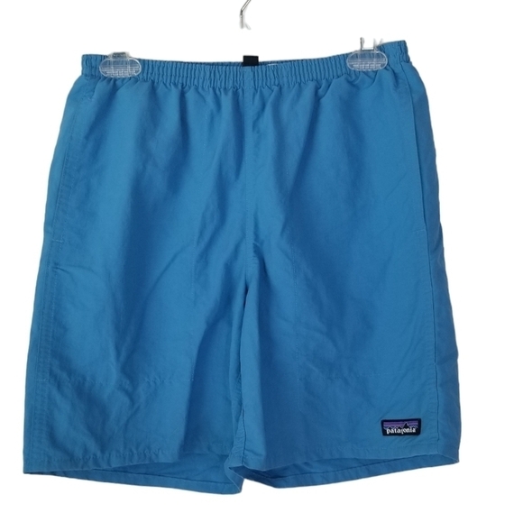 Patagonia Baggies Longs Shorts 7" Inseam Size XS Vessel Blue Quick Dry Outdoor - Picture 1 of 11